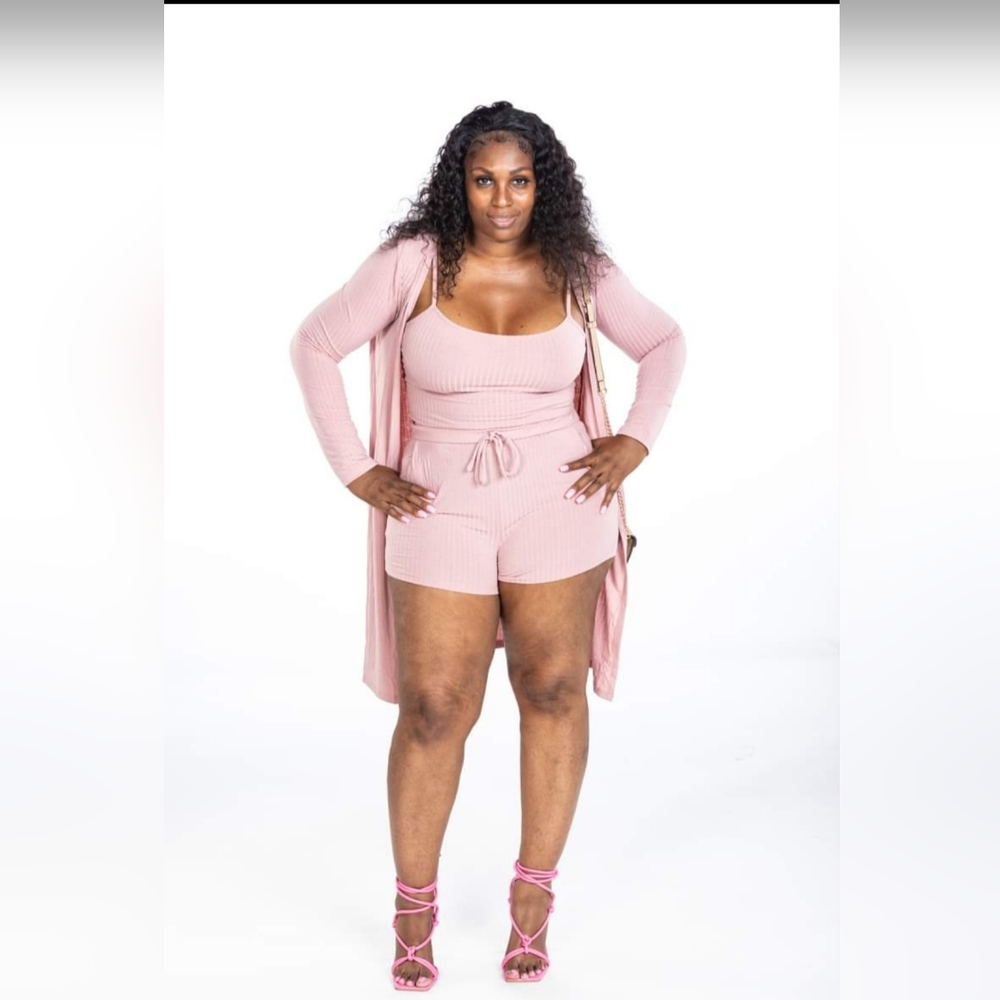 Pink Romper Set